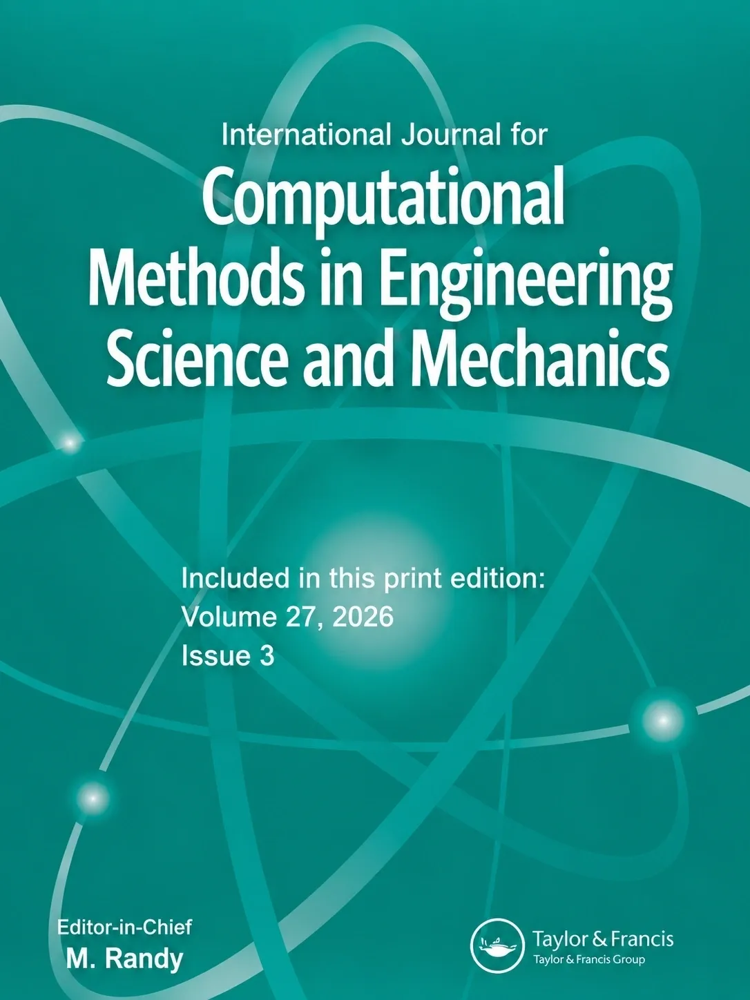 International Journal for Computational Methods in Engineering Science and Mechanics (IJCMESM) journal cover